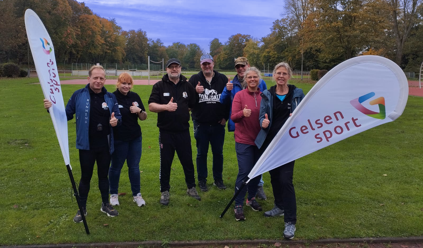 Das Prüferteam vom Sportazeichentag 2024